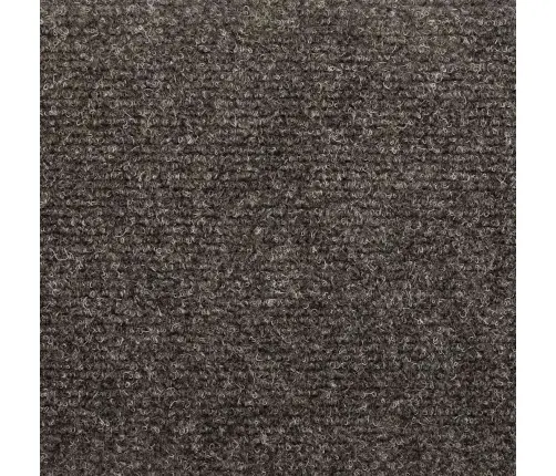 Kāpņu Paklājiņi, Pašlīmējoši, 20 Gab., 56X17X3 Cm, Antracīta Krāsā, Pusapaļi Vidaxl