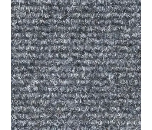 Kāpņu Paklājiņi, Pašlīmējoši, 30 Gab., 56X17X3 Cm, Gaiši Pelēki, Pusapaļi Vidaxl