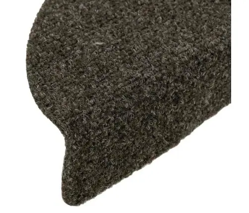 Isekleepuvad Trepimatid, 30 Tk, 56 X 17 X 3 cm Antratsiithall, Poolringikujuline