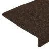 Laiptų Kilimėliai, Lipnūs, 30 Vnt., 65X21X4 cm Rudi, Stačiakampiai Kraštai Laiptų Kilimėliai, Lipnūs, 30 Vnt., 65X21X4 cm Rudi, Stačiakampiai Kraštai