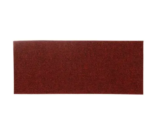 Kāpņu Paklājiņi, Pašlīmējoši, 30 Gab., 60X25 Cm, Bordo Sarkani, Taisnstūrveida Vidaxl