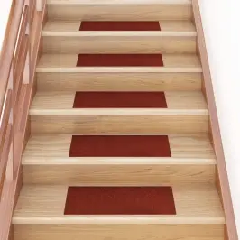 Isekleepuvad Trepimatid, 30 Tk, 60 X 25 cm Bordoopunased, Ristkülikukujulised