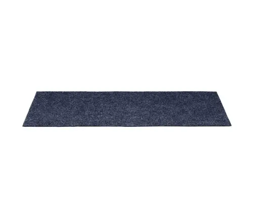 Laiptų Kilimėliai, Lipnūs, 30 Vnt., 60X25 cm Pilkai Mėlyni, Stačiakampiai