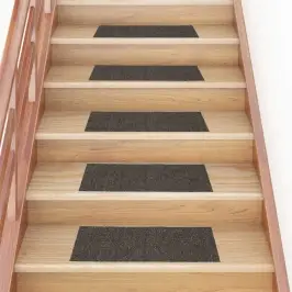 Isekleepuvad Trepimatid, 30 Tk, 60 X 25 cm Antratsiithall, Ristkülikukujuline