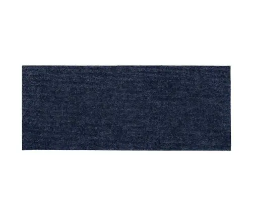 Laiptų Kilimėliai, Lipnūs, 30 Vnt., 60X25 cm Tamsiai Mėlyni, Stačiakampiai
