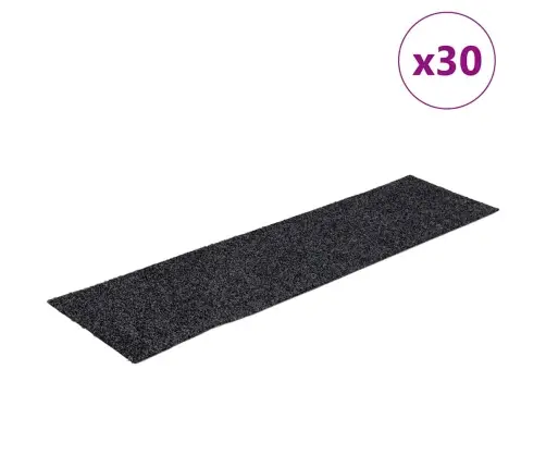 Laiptų Kilimėliai, Lipnūs, 30 Vnt., Pilki, Stačiakampiai, 76 X 20 Cm Laiptų Kilimėliai, Lipnūs, 30 Vnt., Pilki, Stačiakampiai, 76 X 20 Cm