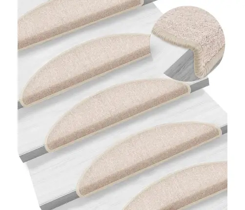 Trepimatid 30 Tk 56 X 17 X 3 Cm Hallikaspruunid Poolringikujulised