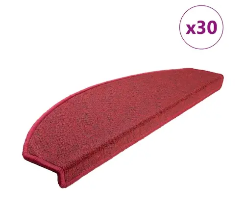 Trepimatid 30 Tk 65 X 24 X 4 Cm Punased Poolringikujulised Suured