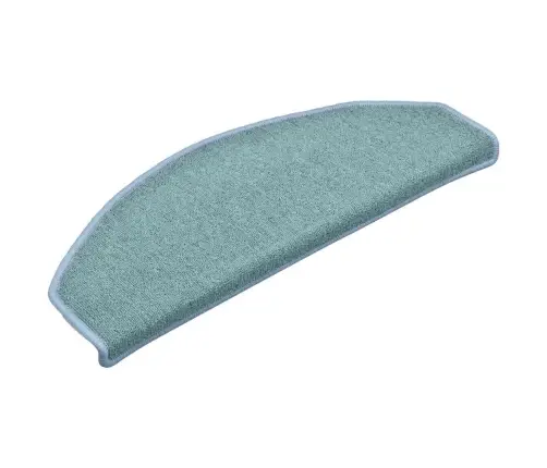 Kāpņu Paklājiņi, 30 Gab., 65X24X4 Cm, Jūras Zili, Pusapaļi, Lieli Vidaxl