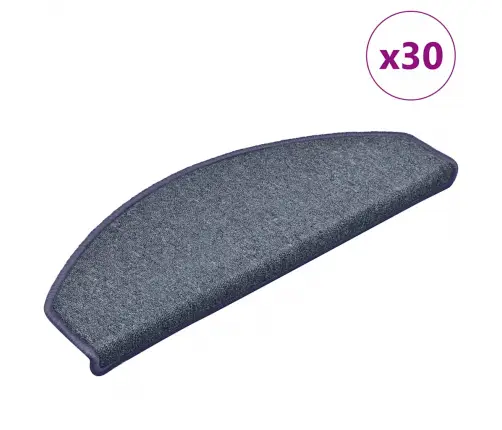 Trepimatid 30 Tk 65 X 24 X 4 Cm Tumehall Ja Sinine Poolringikujulised Suured
