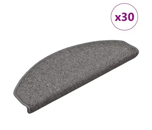 Trepimatid 30 Tk 65 X 24 X 4 Cm Tumehall Poolringikujulised Suured Trepimatid 30 Tk 65 X 24 X 4 Cm Tumehall Poolringikujulised Suured