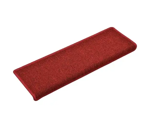 Kāpņu Paklāji, 30 Gab., 65X21X4 Cm, Sarkani Vidaxl Kāpņu Paklāji, 30 Gab., 65X21X4 Cm, Sarkani Vidaxl