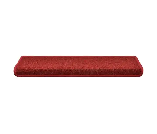 Kāpņu Paklāji, 30 Gab., 65X21X4 Cm, Sarkani Vidaxl Kāpņu Paklāji, 30 Gab., 65X21X4 Cm, Sarkani Vidaxl