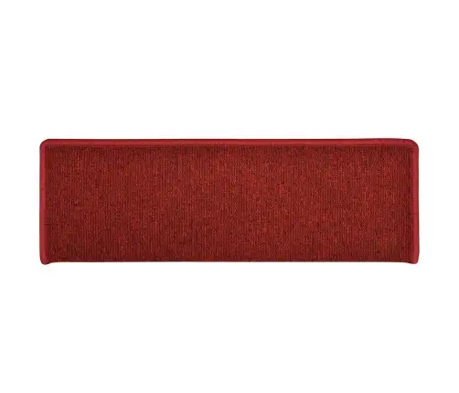 Kāpņu Paklāji, 30 Gab., 65X21X4 Cm, Sarkani Vidaxl Kāpņu Paklāji, 30 Gab., 65X21X4 Cm, Sarkani Vidaxl