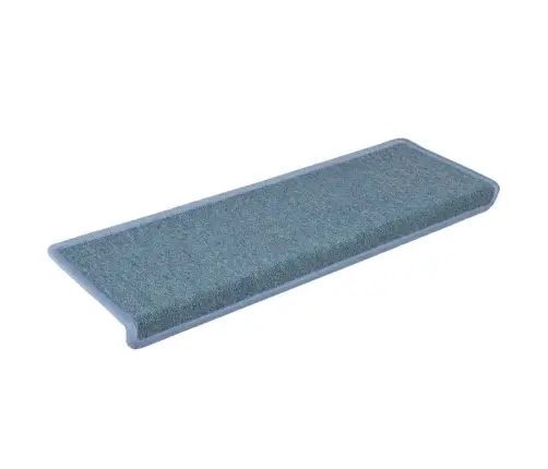 Laiptų Kilimėliai, 30 Vnt., 65X21X4 cm Jūros Mėlyni, Stačiakampiai Kraštai Laiptų Kilimėliai, 30 Vnt., 65X21X4 cm Jūros Mėlyni, Stačiakampiai Kraštai