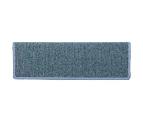 Laiptų Kilimėliai, 30 Vnt., 65X21X4 cm Jūros Mėlyni, Stačiakampiai Kraštai Laiptų Kilimėliai, 30 Vnt., 65X21X4 cm Jūros Mėlyni, Stačiakampiai Kraštai