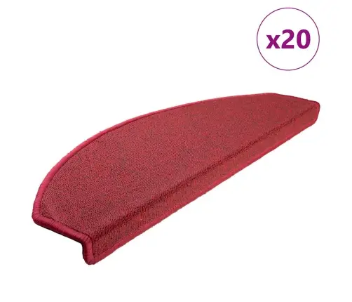 Trepimatid 20 Tk 65 X 24 X 4 Cm Punased Poolringikujulised Suured