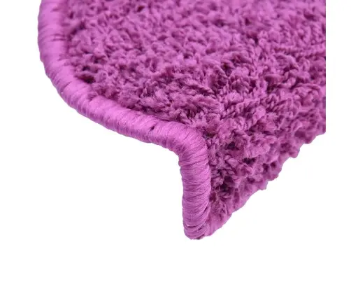 Kāpņu Paklājiņi 30Gb Violeti 65X21X4 Cm Vidaxl