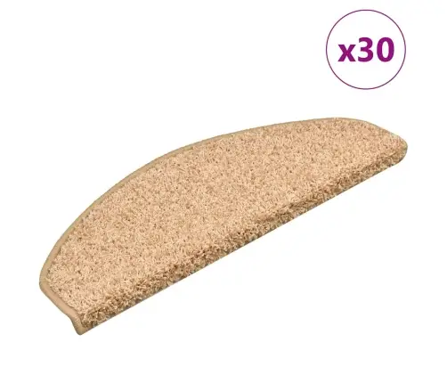 Kāpņu Paklājiņi, 30 Gab., 65X21X4 Cm, Zelta Krāsas, Pusapaļi, Lieli Vidaxl Kāpņu Paklājiņi, 30 Gab., 65X21X4 Cm, Zelta Krāsas, Pusapaļi, Lieli Vidaxl