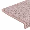 Laiptų Kilimėliai, 30 Vnt., 65X21X4 cm Balti Ir Rožiniai, Stačiakampiai Kraštai Laiptų Kilimėliai, 30 Vnt., 65X21X4 cm Balti Ir Rožiniai, Stačiakampiai Kraštai