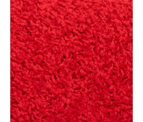 Kāpņu Paklājiņi, 20 Gab., 56X17X3 Cm, Sarkani, Pusapaļi Vidaxl