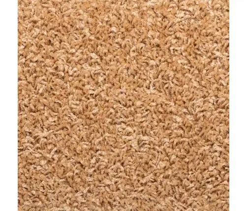 Laiptų Kilimėliai, 20 Vnt., 65X21X4 cm Smėlio Spalvos, Stačiakampiai Kraštai