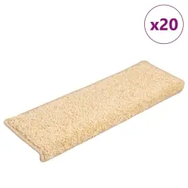 Trepimatid 20 Tk 65 X 21 X 4 Cm Kreemjad Ristkülikukujulised Servad