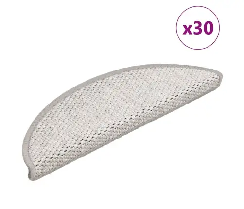 Trepimatid Isekleepuvad Sisal-Look 30 Tk 56X17X3 Cm Platina