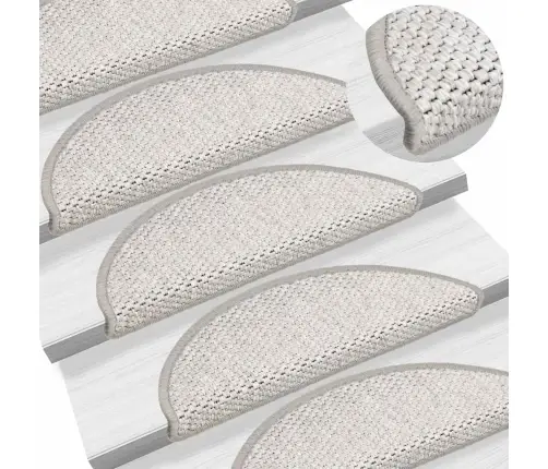 Trepimatid Isekleepuvad Sisal-Look 30 Tk 56X17X3 Cm Platina