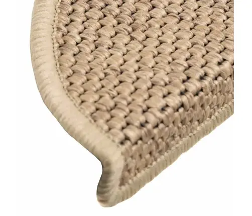 Lipnūs Laiptų Kilimėliai, 30Vnt., Smėlio Spalvos, 56X17X3Cm Lipnūs Laiptų Kilimėliai, 30Vnt., Smėlio Spalvos, 56X17X3Cm