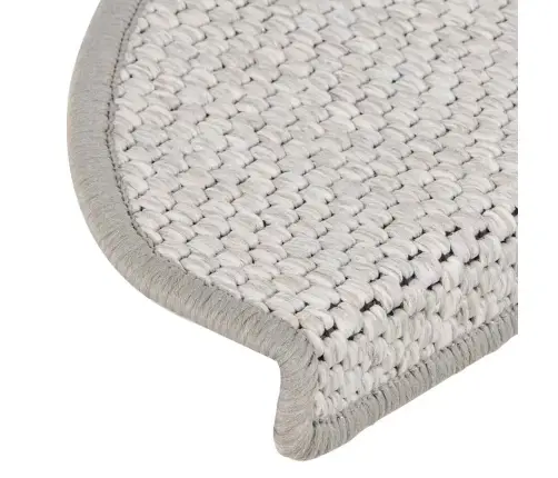 Kāpņu Paklāji, 30 Gab., Pašlīmējoši, 65X21X4 Cm, Platīna Vidaxl