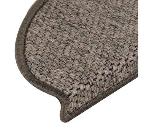 Lipnūs Laiptų Kilimėliai, 30Vnt., Rudos Smėlio Sp., 65X21X4Cm