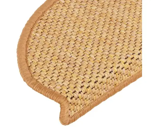Kāpņu Paklāji, 30 Gab., Pašlīmējoši, 65X21X4 Cm, Sizal Vidaxl Kāpņu Paklāji, 30 Gab., Pašlīmējoši, 65X21X4 Cm, Sizal Vidaxl