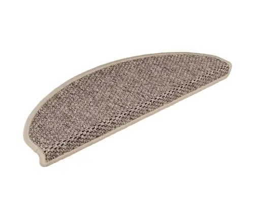 Kāpņu Paklāji, 30 Gab., Pašlīmējoši, 65X21X4 Cm, Tumši Bēši Vidaxl