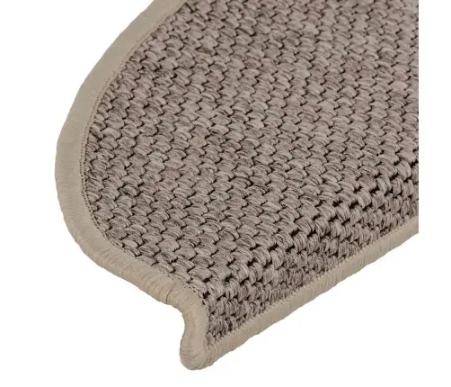 Kāpņu Paklāji, 30 Gab., Pašlīmējoši, 65X21X4 Cm, Tumši Bēši Vidaxl