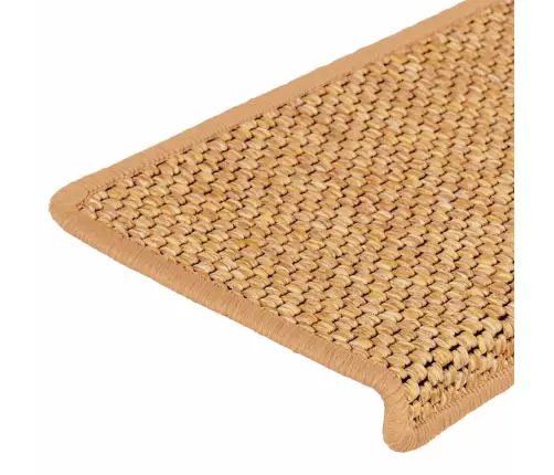 Kāpņu Paklāji, 30 Gab., Pašlīmējoši, 65X21X4 Cm, Oranži Vidaxl