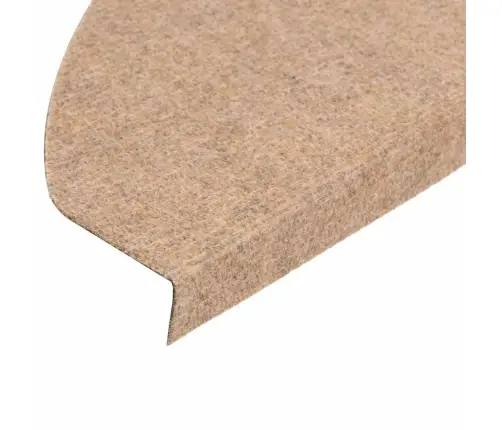 Lipnūs Laiptų Kilimėliai, 20Vnt., Smėlio, 65X22,5X3,5Cm