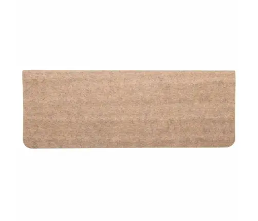 Kāpņu Paklāji, 30 Gab., Pašlīmējoši, 65X24,5X3,5 Cm, Bēši Vidaxl