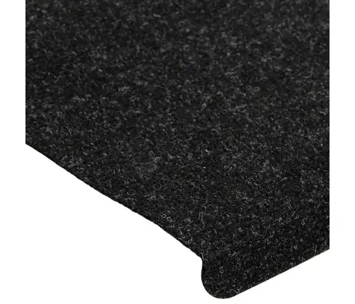 Kāpņu Paklāji, 30 Gab., Pašlīmējoši, 65X24,5X3,5 Cm, Antracīts Vidaxl