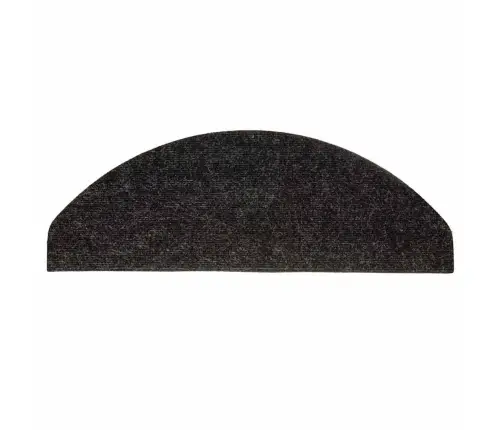 Kāpņu Paklāji, 20 Gab., Pašlīmējoši, 56X17X3 Cm, Melni Vidaxl