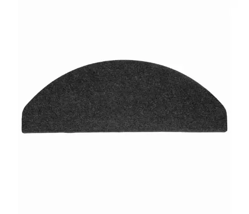 Kāpņu Paklāji, 20 Gab., Pašlīmējoši, 65X22,5X3,5 Cm, Melni Vidaxl