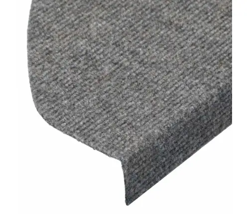 Kāpņu Paklāji, 20 Gab., Pašlīmējoši, 65X22,5X3,5 Cm, Pelēki Vidaxl