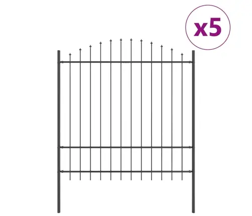 Aiandus Aiapaneel 5 Pcs Hall 170 X 215 Cm Pulbervärvitud Teras