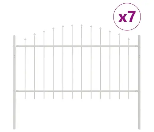 Sodo Tvora 7 Pcs Balta 170 X 140 Cm