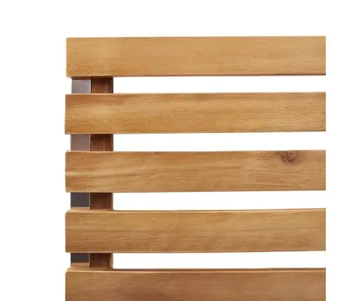 Aia Söögilaudade Komplekt 3 Pcs Pruun Tugev Akatsiapuu