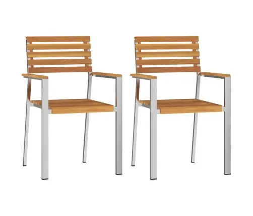 Aia Söögilaudade Komplekt 3 Pcs Pruun Tugev Akatsiapuu