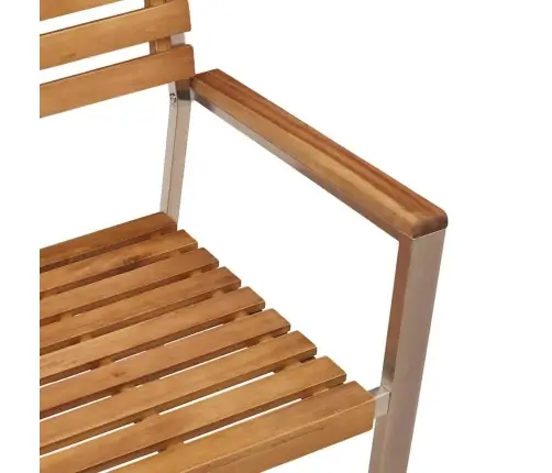 Dārza Ēdamgalds 5 Pcs Vidaxl