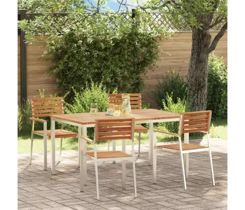 Dārza Ēdamgalds 5 Pcs Vidaxl