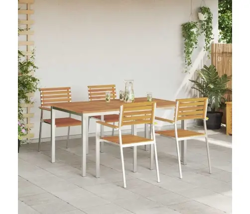 Dārza Ēdamgalds 5 Pcs Vidaxl