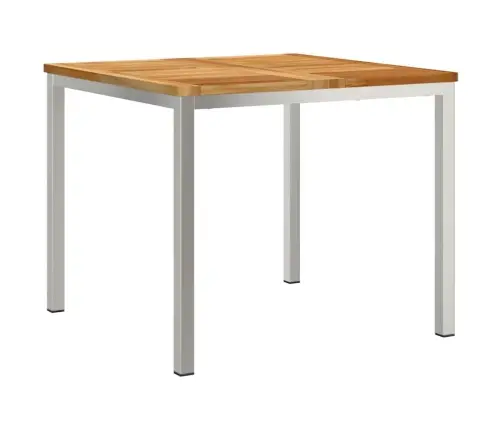 Sodo Valgomojo Komplektas 3 Pcs Ruda Kieto Teka Medžio